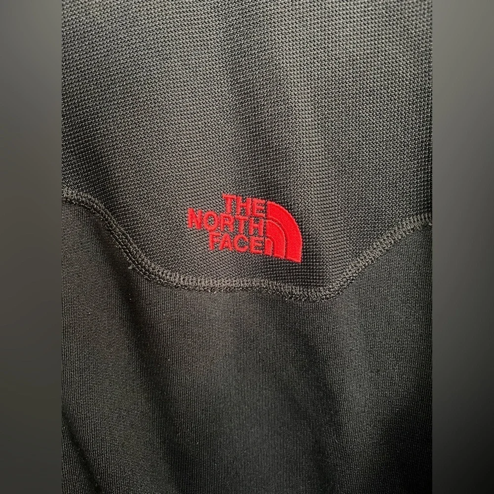 The North Face Jacket Men’s Black Full Zip Knit Fleece Lined Size Medium